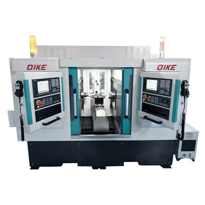 Torno CNC de canal duplo